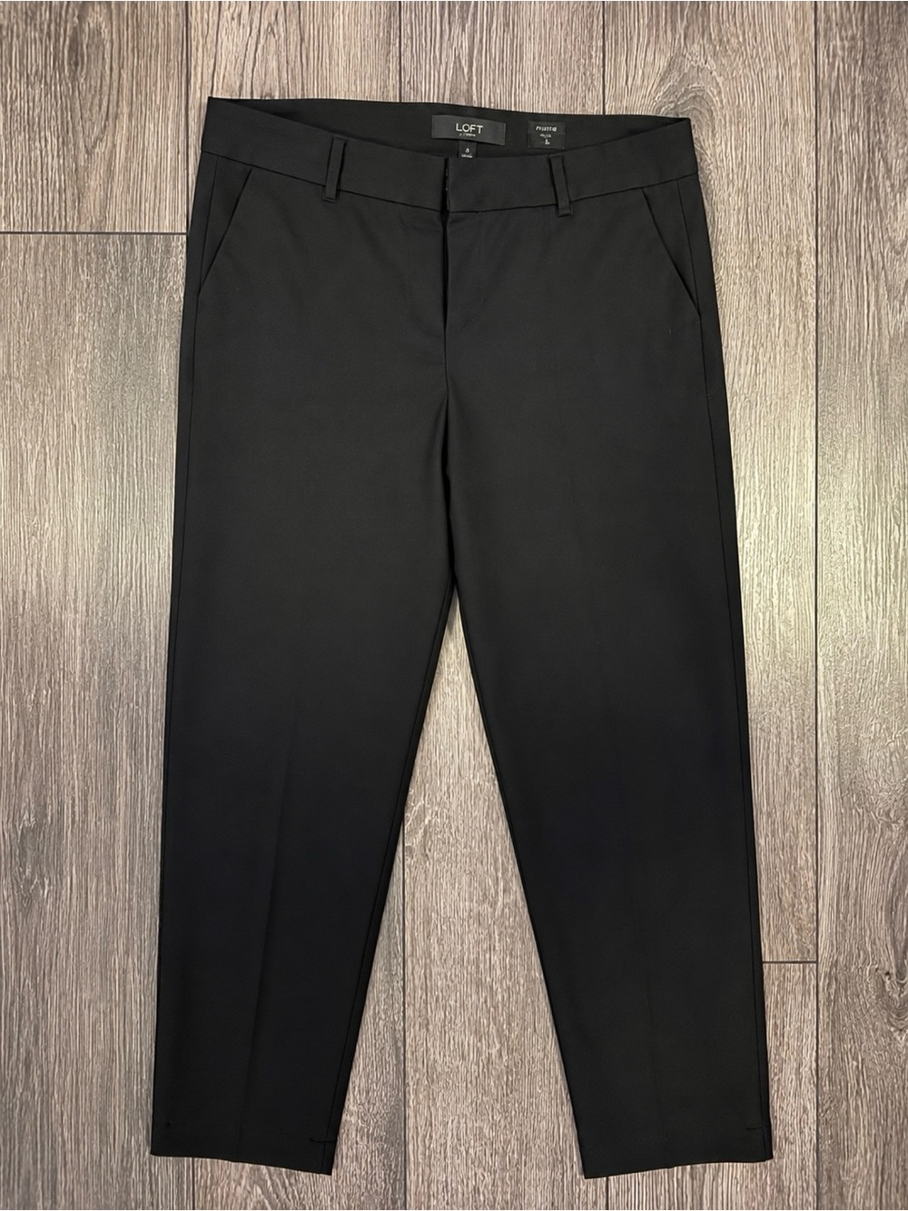LOFT Black Dress Pants - Straight Fit
